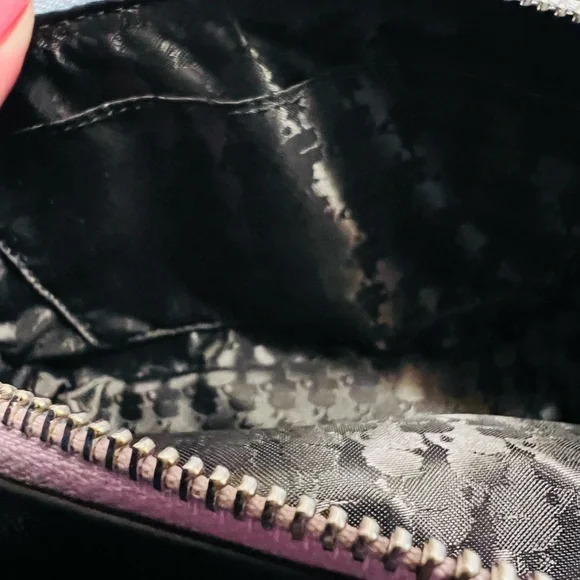 Karl Lagerfeld Black Bag with Multicolor Studs with BONUS bag - Picture 8 of 11